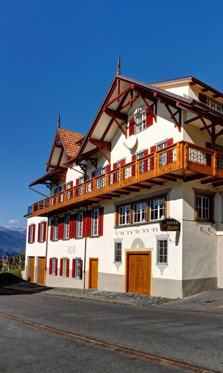 Gasthof Zur Buendte Jenins Buitenkant foto