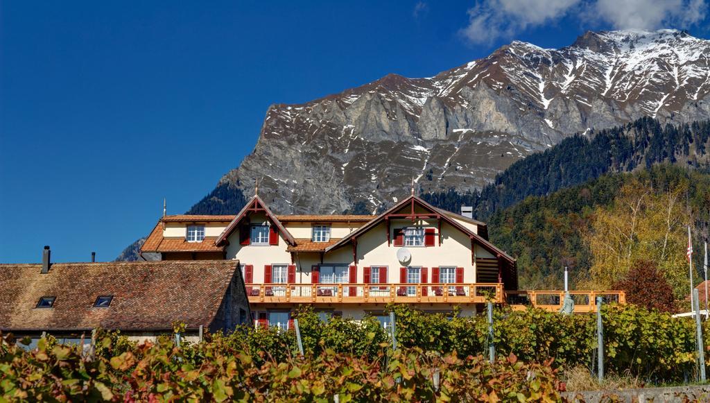 Gasthof Zur Buendte Jenins Buitenkant foto