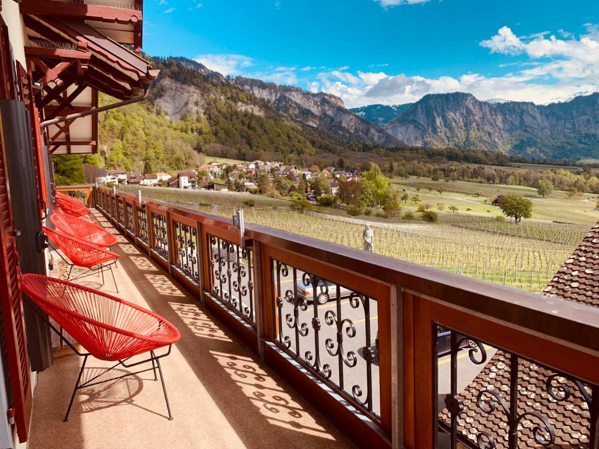 Gasthof Zur Buendte Jenins Buitenkant foto